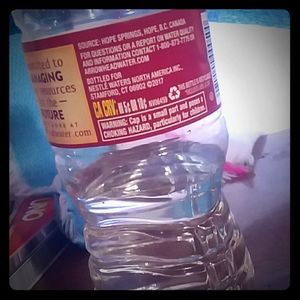 Ariana Grandes water bottle from a concert